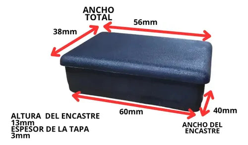 Regaton Plastico Interior Rectangular 60