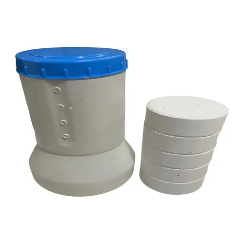 Boya Hongo Triclor 1kg Cloro Multiacción Azul Azul/blanco