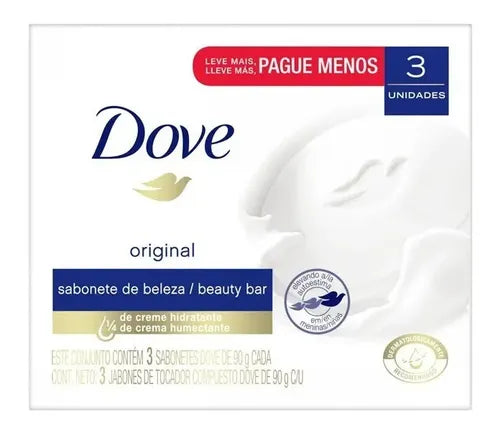 Jabón en Barra Dove Original 3 x 90 g · 1238 · foto 03