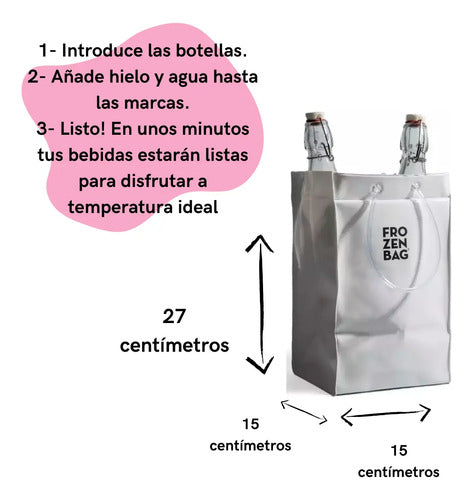 Frapera Combo Frozen Bag Xl - Hielera Classic Ice