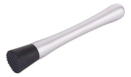 Mortero Pisón Macerador de Coctelería Axen Acero y Nylon Gris · 15710 · foto 01