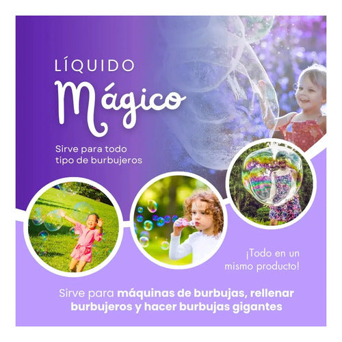 Líquido para Burbujas GalAixa Repuesto para Burbujero a Pila 1 Litro · 16968 · foto 02