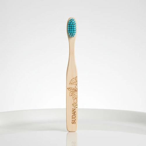 Cepillo De Dientes Sudanta De Bambú Duro Para Adulto