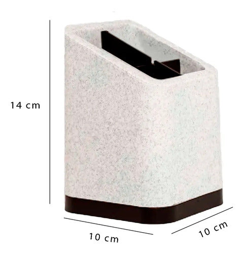 Escurridor De Cubiertos Buply Secaplatos Compacto Gris