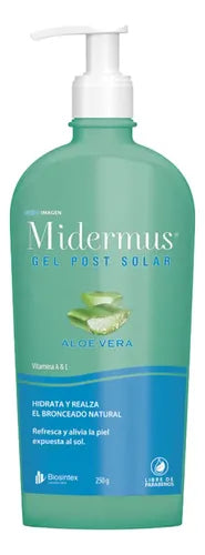 Midermus Post Solar Con Vitamina A Y E Gel 240g