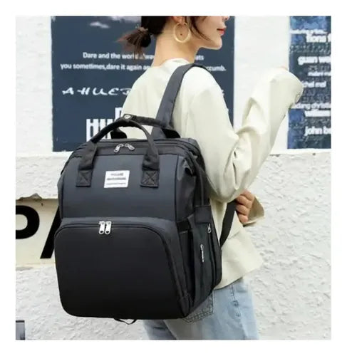 Mochila Maternal Convertible a Cuna Your Are My Sunshine Negra · 16586 · foto 05