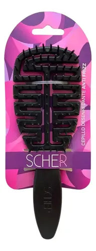 Cepillo Desenredante Antifrizz Laila Scher Negro · 18386 · foto 02