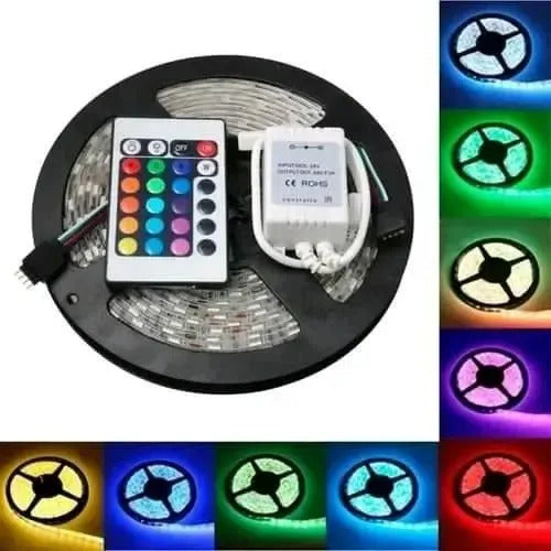 Tira de Luces LED RGB 5050 5 Metros con Control de Color y Fuente · 16005 · foto 05