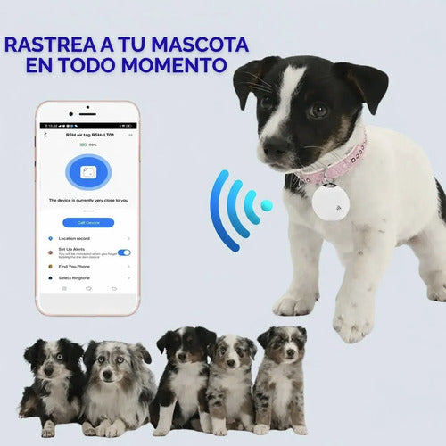 Mini Rastreador Gps Smart Tag Bateria Reemplazable Multiuso Blanco · 4208 · foto 01