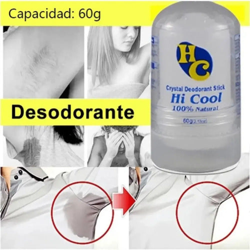 Desodorante Hi Cool Piedra de Alumbre 60g Neutro · 17330 · foto 07