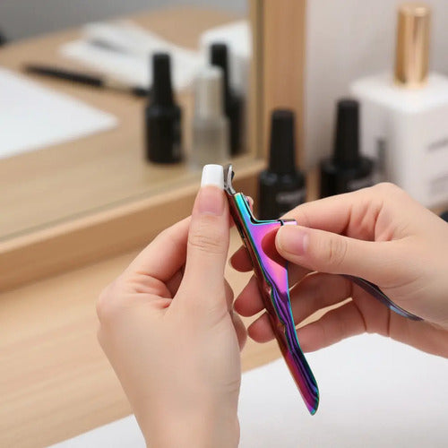 Cortador De Uñas Corta Tips Premium