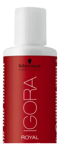 Ox Loção Ativadora Schwarzkopf Igora Royal 20 Volumes 60ml Sin Tono