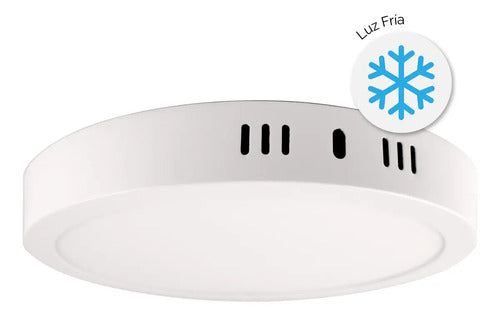 Plafon Led 18w Techo Aplicar Redondo Lampara Luz Fria Luz Fria
