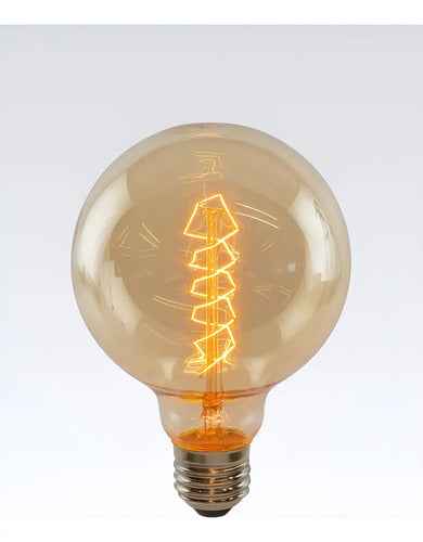 Lampara Antique Filamento Carbono Gold V