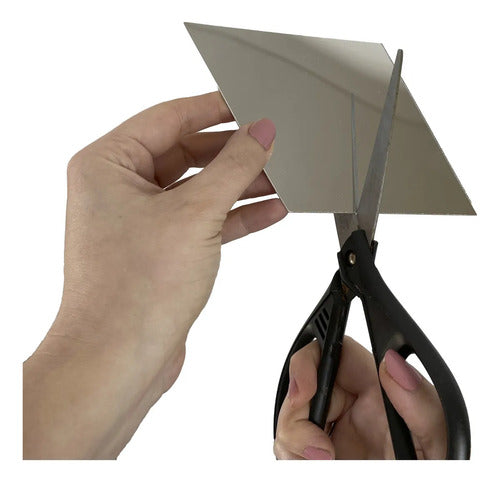 Espejo Flexible Rombo Autoadhesivo Vinilo Lamina X4 · 18641 · foto 08