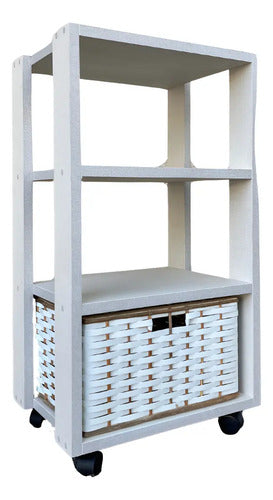 Organizador Mesa Melamina Canasto Suncho