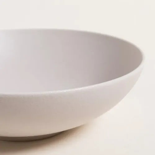 Ensaladera Compotera Porcelana Blanco Picadas Fine Plus 21cm Natural