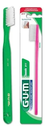 Gum Classic 311 Cepillo de Dientes Suave Plano 3 Hileras · 17579 · foto 01