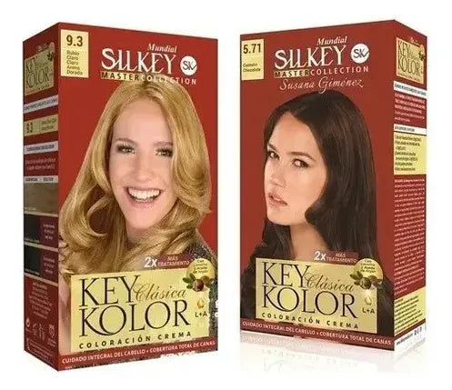 Tintura Silkey Key Kolor Clásica 8.1 Rubio Claro Ceniza · 17239 · foto 01
