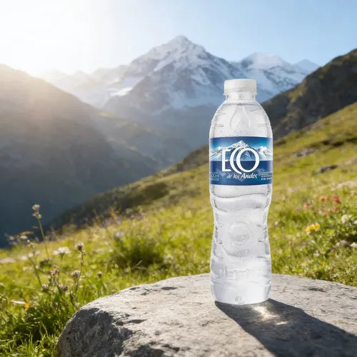 Agua Mineral Eco De Los Andes Sin Gas 500 Ml Pack X 6