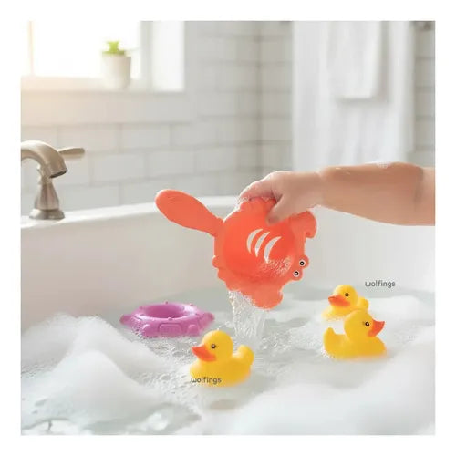 Patitos de Goma para el Baño Lanza Agua x4 · 16615 · foto 02
