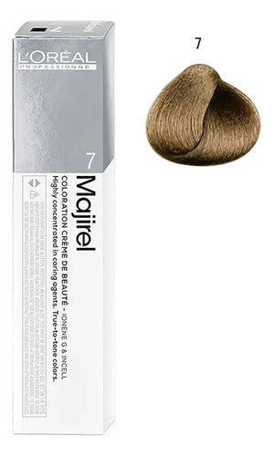 Tintura Majirel Loreal Profesional 60 Gr + Oxidante 7 Rubio · 17194 · foto 02