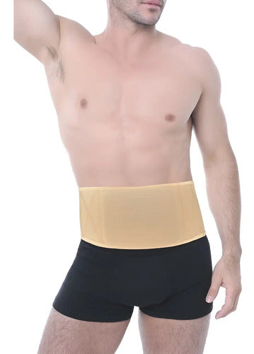 Faja Para Hernia Umbilical Body Control Código 8084 Color Nude Talle M (cintura 91-100 Cm)