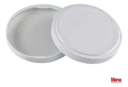 Frascos Vidrio Morronero 200 Cc con Tapa x 20 Unidades Tapa Blanca · 18656 · foto 04