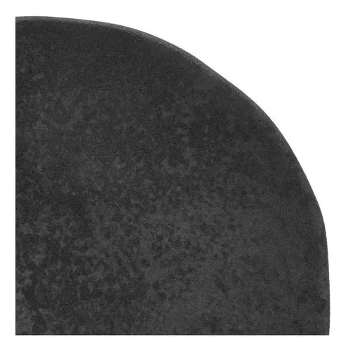 Plato De Postre Geo 19 Cm - Porto Brasil Negro Liso