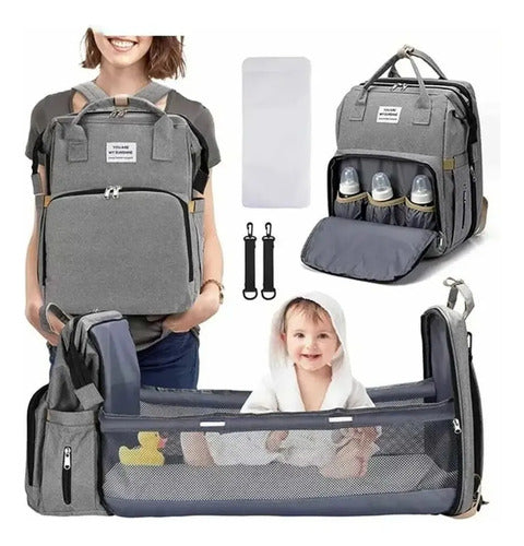 Mochila Maternal Convertible a Cuna Your Are My Sunshine Negra · 16586 · foto 10