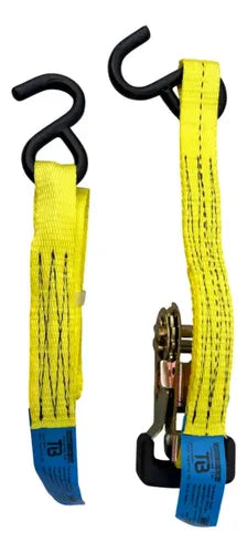 Cinta Amarre Criquet Traca 25mm X 3,60m Carga 800kg Amarillo
