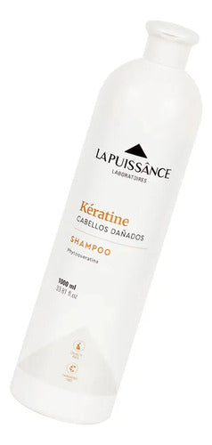 La Puissance Keratina Anti Frizz Shampoo Pelo Dañado 1000ml · 17652 · foto 02