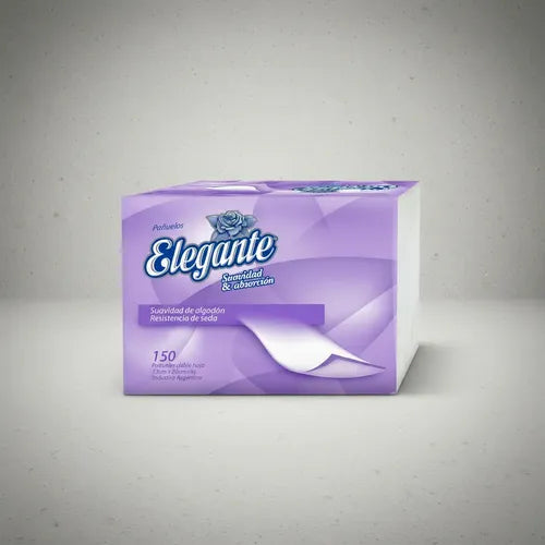 Pañuelos Descartables Elegante 150 U.