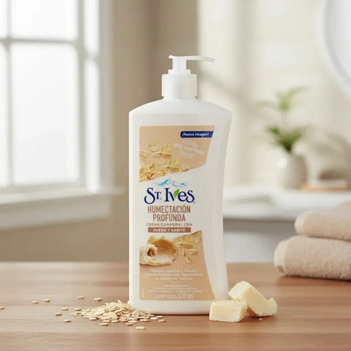 Crema Hidratante St. Ives de Avena y Karité para Cuerpo, 532 Ml · 5607 · foto 02