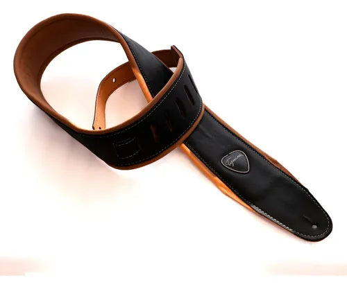 Correa Tijuana para Guitarra y Bajo de Cuero Acolchado 8 cm · 16939 · foto 05