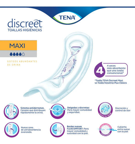 Toallita Tena X30u Mujer Aloe Vera