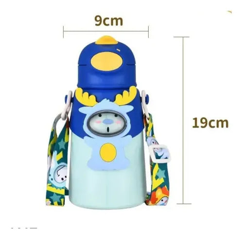 Termo Infantil 500 Ml con Sorbete 2 en 1 Azul · 16779 · foto 02