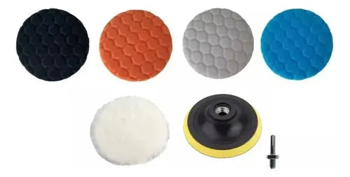 Kit Pads de Pulido 3 y 5 Pulgadas (spta) 15 Piezas · 7012 · foto 02