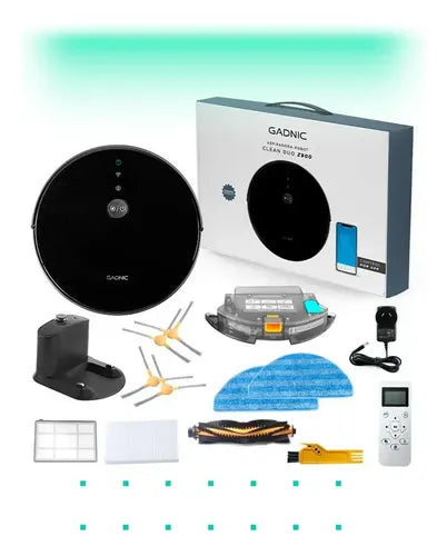 Aspiradora Robot Gadnic 3 en 1 Control App Voz 4 Modos Senso Negro · 20222 · foto 07