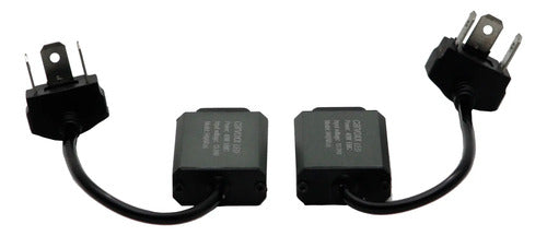 Cree Led H4 Con Cam Bus 40w / 6200k H4 Gris Oscuro Blanco