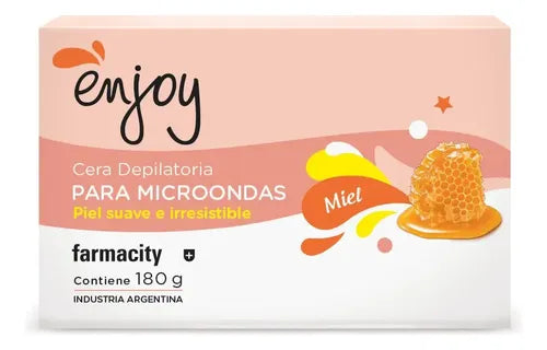 Cera Depilatoria Enjoy Miel Piel Suave x 180 G · 17545 · foto 01