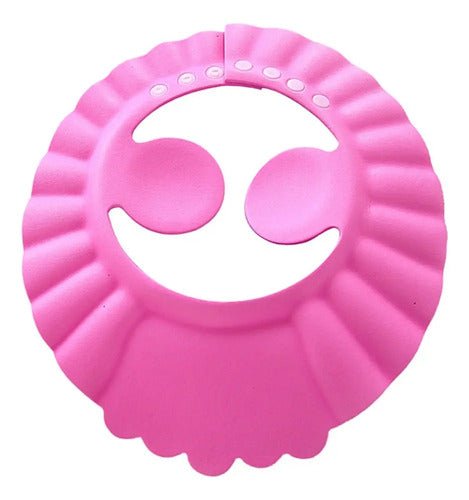 Gorro de Ducha Corona Protege Ojos Gadnic para Bebés y Niños Rosa · 16552 · foto 02