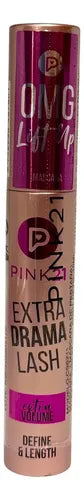 Mascara Pestañas Extra Drama Lash Pink21 Volume Definelenght Negro