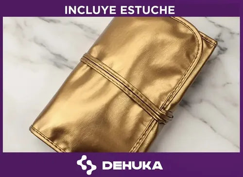 Set de 24 Brochas de Maquillaje Dehuka con Estuche Marrón · 17641 · foto 08