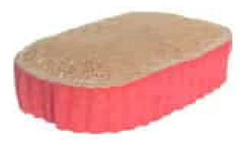 Esponja Estilo Spa Art 124 Plástico Ovalada Liso Surtidos Baño Exfoliante