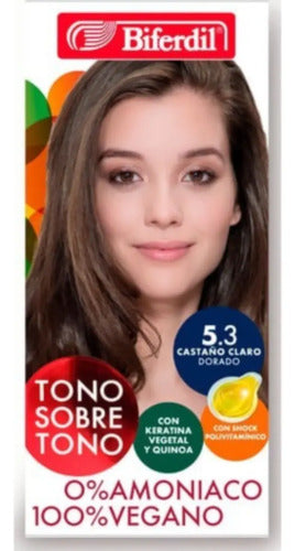 Biferdil Tintura Tono Sobre Tono 6 Rubio Oscuro