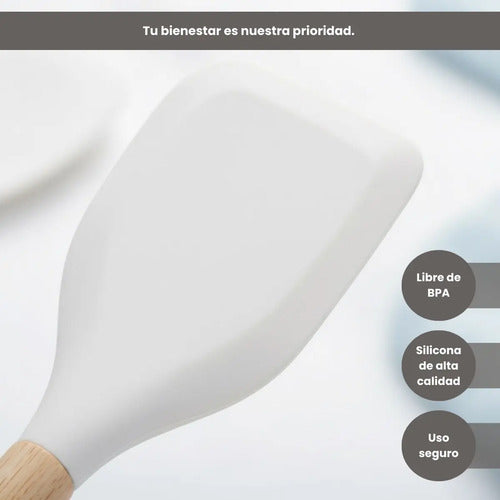 Kit 19 Pzs Utensilios Cocina Silicona Y