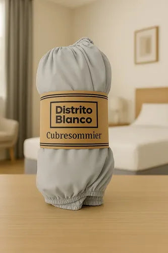 Cubresommier Distrito Blanco King Size 2