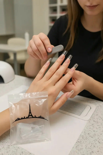 Tips para Soft Gel y Press On Paris Night X50 Almendra · 1880 · foto 03
