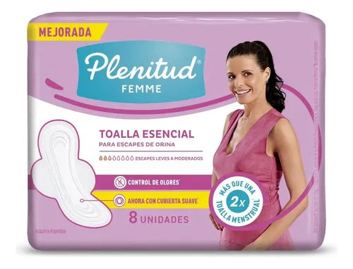 Toalla Plenitud Femme Esencial Plus 8 Un · 17710 · foto 01
